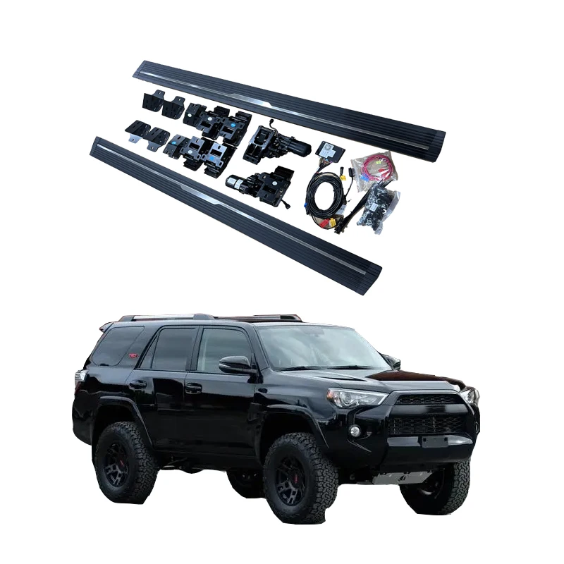 

STLF High Quality Six Brackets Automatic Electric Side Step Running Board Power Step for toyota 4runner
