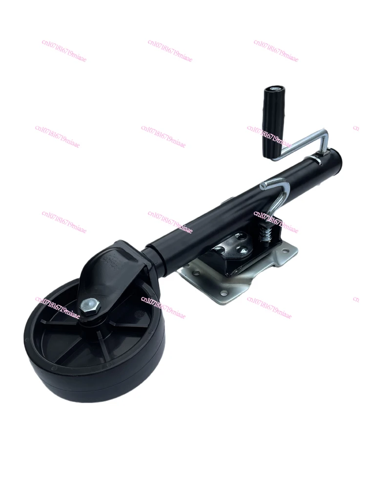 Imagem -03 - Hand-cranking Trailer Support Jack Suporte Leg Manual rv Guide Knight Wheel Yacht Levantamento Mecânico Brake Accessories