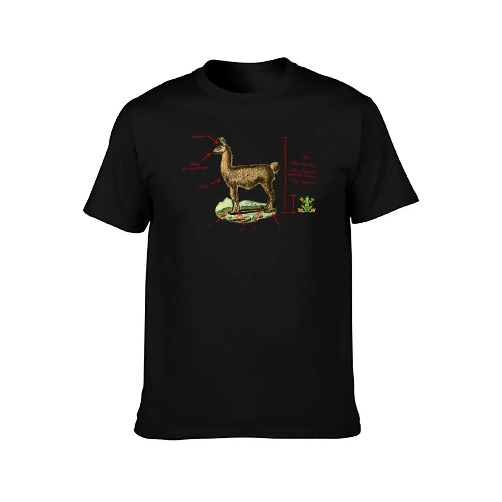 La llama est un quadrupedo T-Shirt Outdoor Working T-Shirt