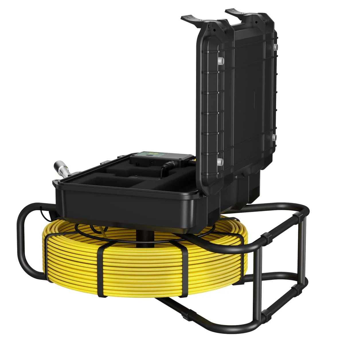 Sewer Pipe Inspection Camera 10" with Locator Meter Counter DVR  7mm Cable Auto Self-Leveling 512hz  AHD 1080P  Video Borescope