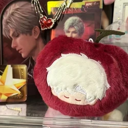 Anime Game Love And Deepspace Cherry Plush Pendant Soft Stuffed 10cm Doll Backpack Crow Head Keychain Fans Collect Gifts