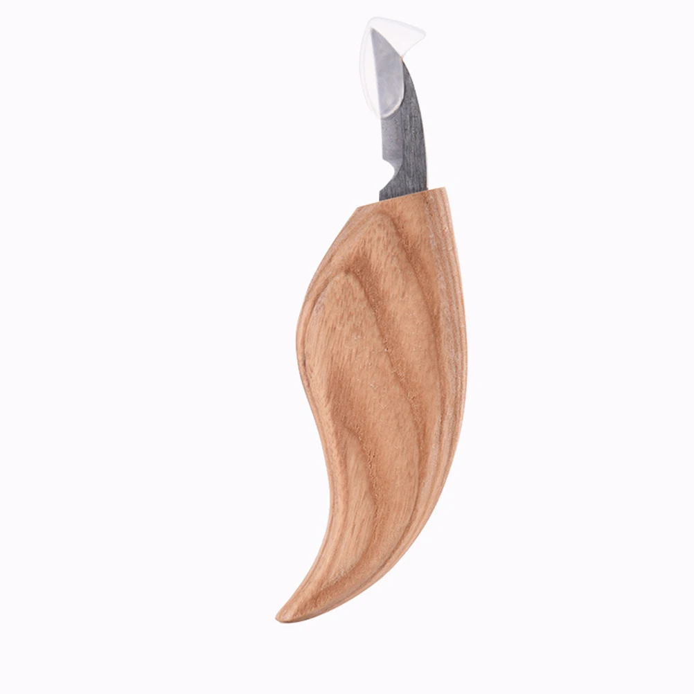 

5pcs Wood Carving Kit Engraving Tool Set Gouge Chisel Hand Carving Spoon Hardwood Handle Steel Blade Carpenter Tool Handheld