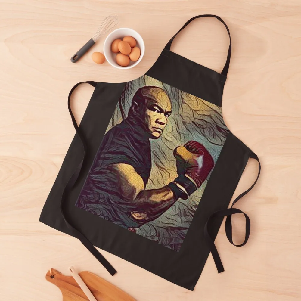 

George Foreman Boxing Legend Apron Apron For Men Chef Uniform