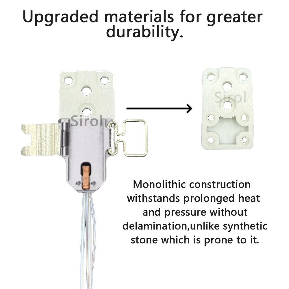 

For Bambu Lab A1 A1 MINI Hotend Heating Assembly Upgrade Zirconia Bambulab A1 Mini Hotend Mounting Accessories High Strength