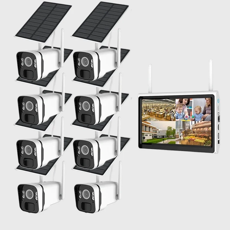 

Latest 2024 model Cctv Seurity Camera System Video Surveillance Secrity s Wireless Slar