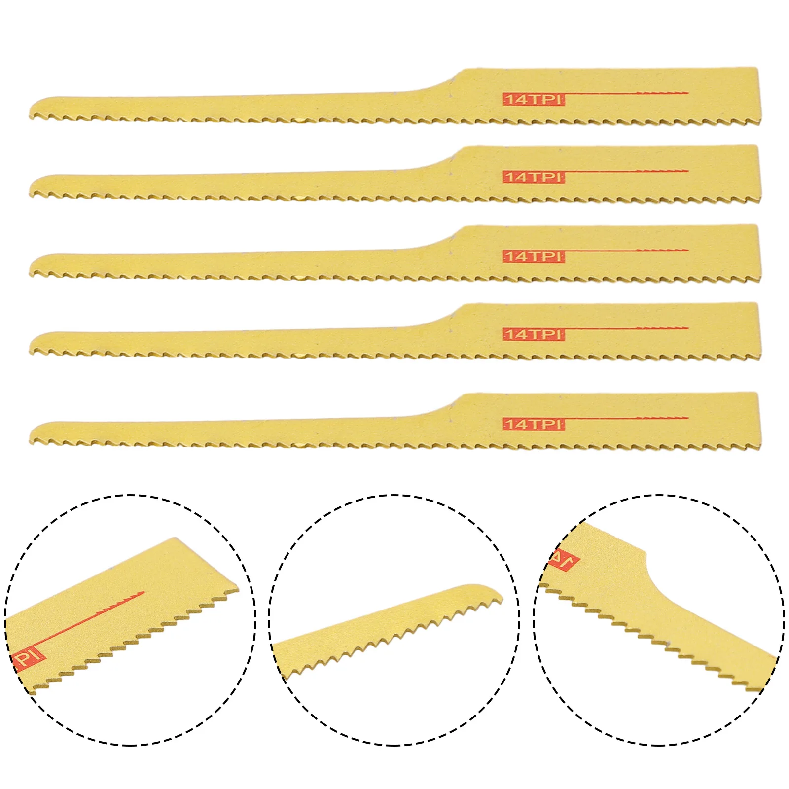 Air Saw Blade 14-32TPI Pneumatic Saw Blades Aw Blades For Wood Fiberglass Metal Cutting Blade Plastic Sheet Metals