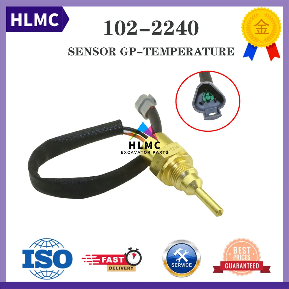 

Construction Machinery Parts Water Temperature Sensor Smart Ac Controller With Temperature Sensor CA1022240 102-2240 1022240