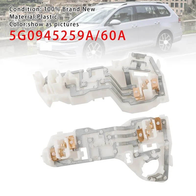 

Левый и правый внутренний задний фонарь, держатель лампы, аксессуары для RHD 5G0945259A 5G0945260A для VW Golf MK7 2013 2014 2015 2016 2017