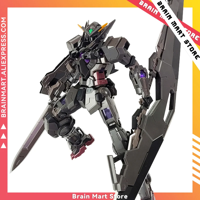 

HS Anime Mobile Suit 1/100 MG Astraea Black Version Assembled Action Figure Model Toys