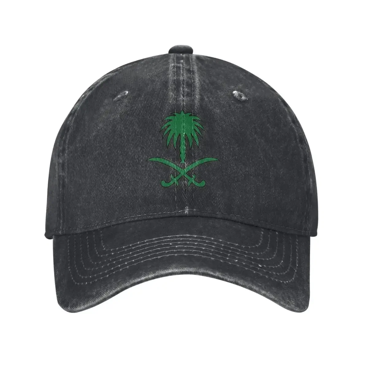 The Kingdom Of Saudi Arabia Baseball Cap For Unisex Men Arabic Calligraphy And Emblem Dad Hats Tennis Skate Baseball Caps