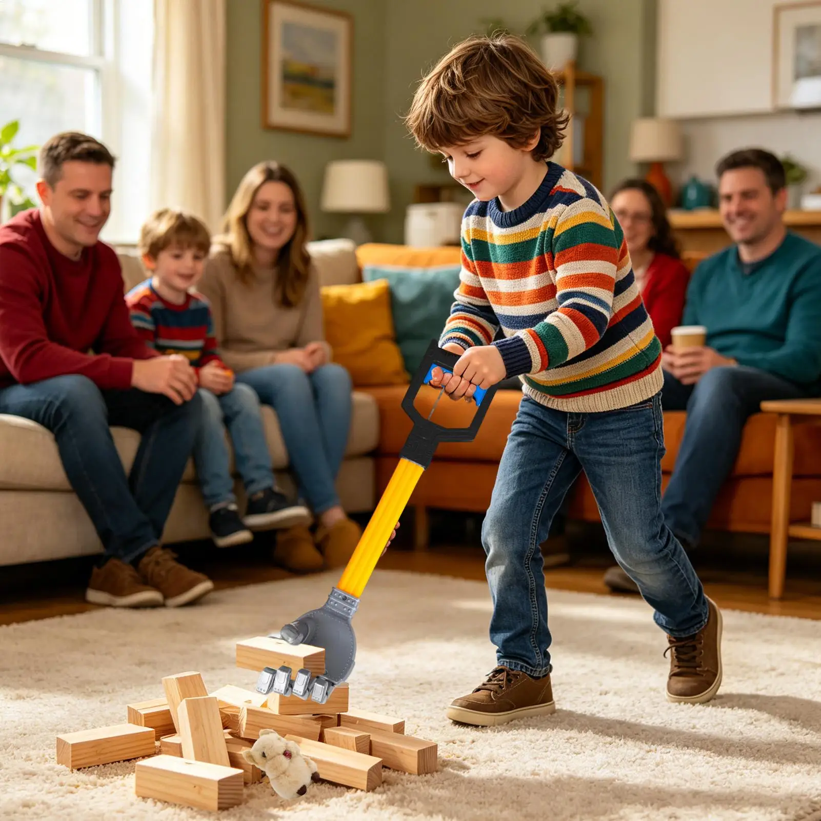 Robot Hand Grabber Funny Garbage Litter Picker Arm Mechanical Hand for Kids Ages 3 Boys Girls Birthday Party Home Playground