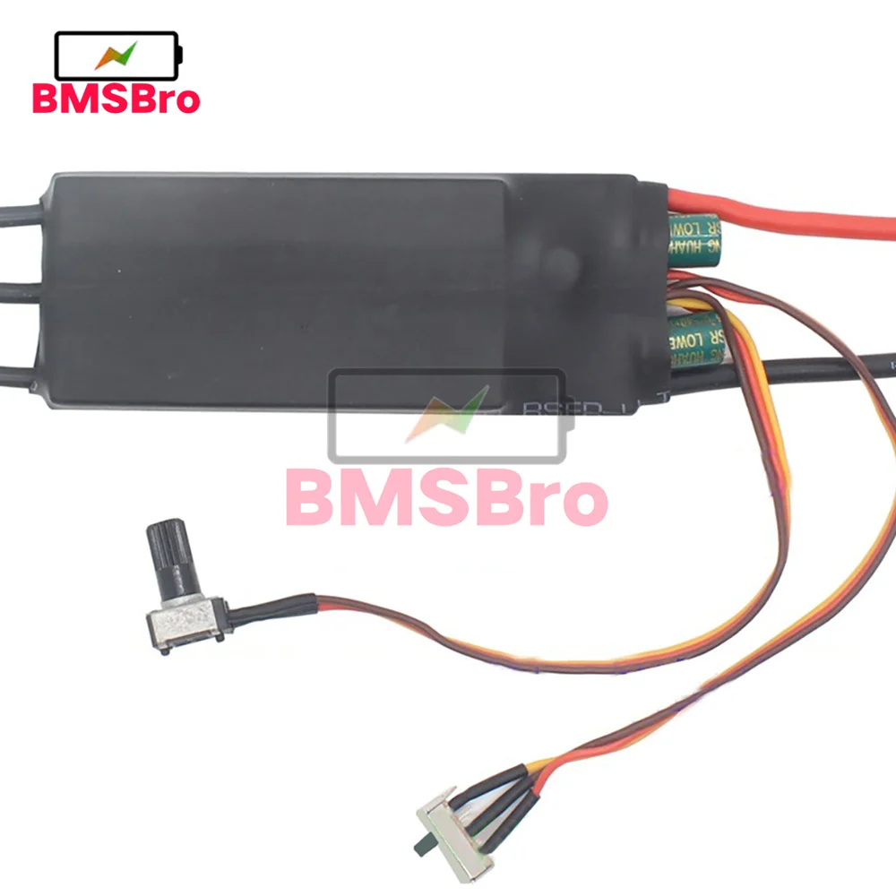 Controlador de Motor sin escobillas BLDC, placa de accionamiento de Motor de CC, módulo de controlador de velocidad con potenciómetro, 3 fases, 1000W, DC6-24V