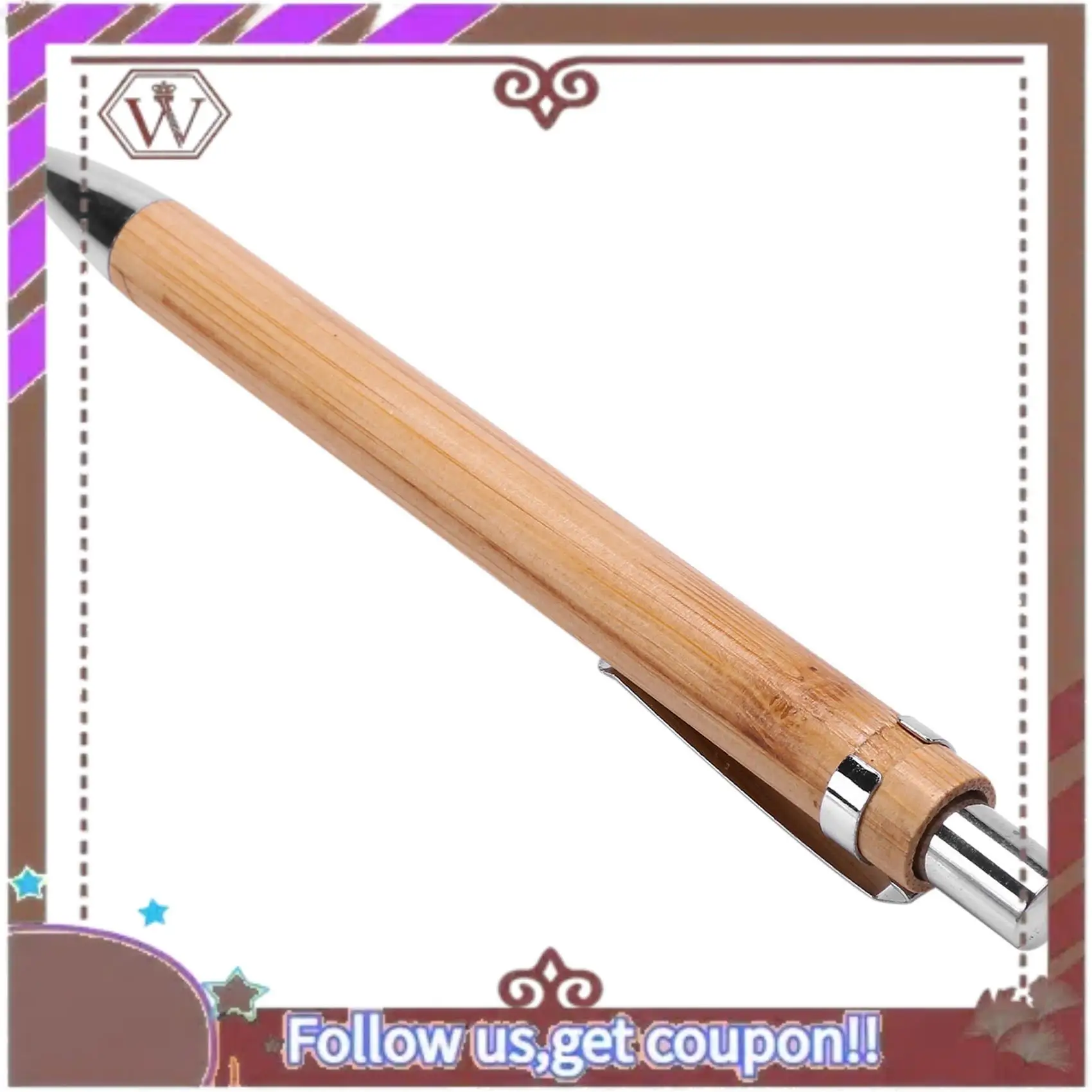 ABBG-مجموعات أقلام حبر جاف متنوعة. أداة كتابة من خشب الخيزران (90 مجموعة)