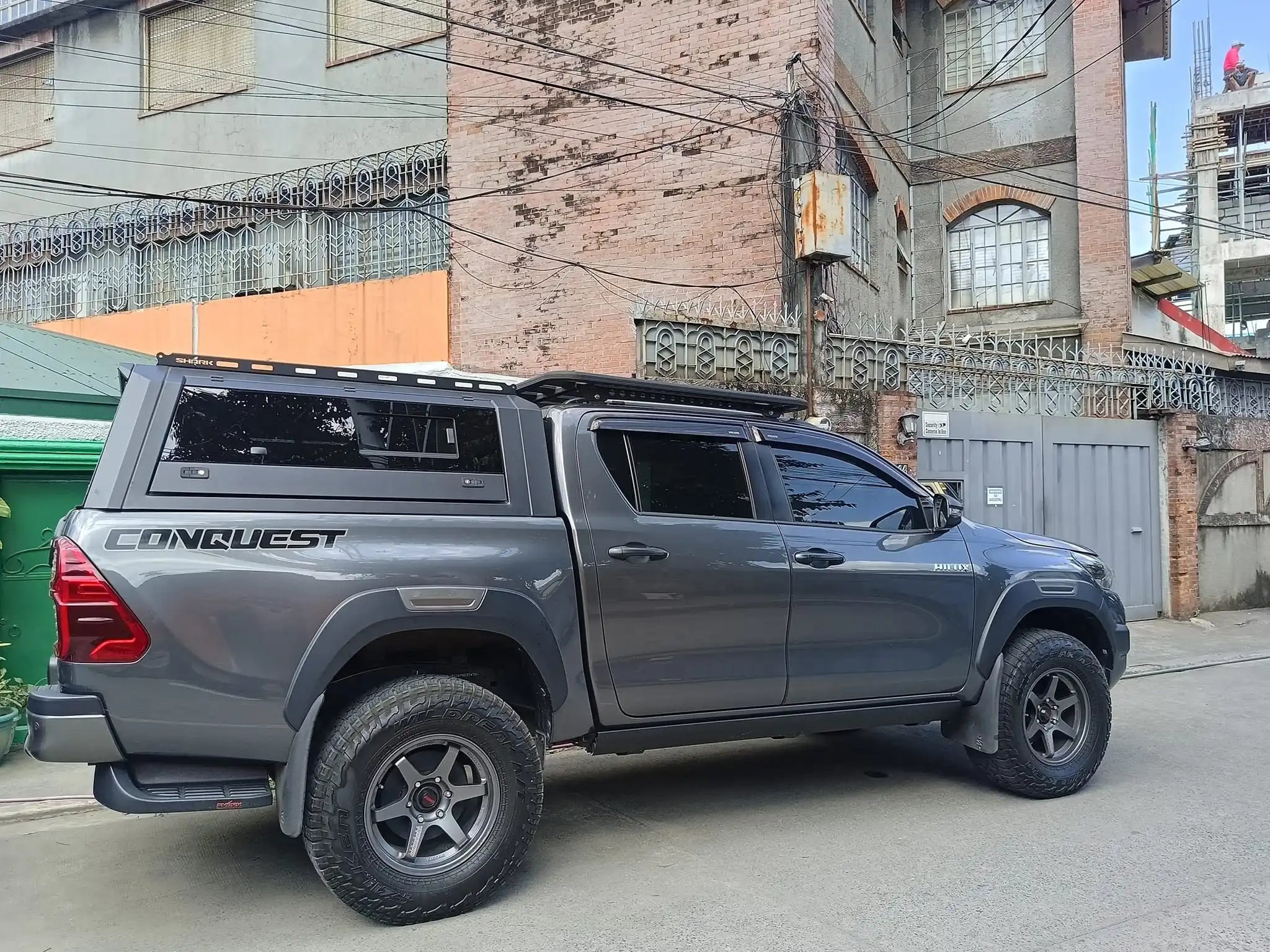 Venda quente de alumínio captador hardtop dossel para toyota hilux gwm poer dossel à prova dwaterproof água certificado caminhão topper camper boné tacoma