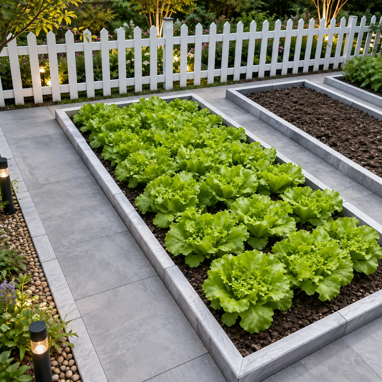 Flat Stone Cement Mold for Flower Beds Vegetable Gardens Villas Square Side Roadside Stone Grinding Suitable Molds