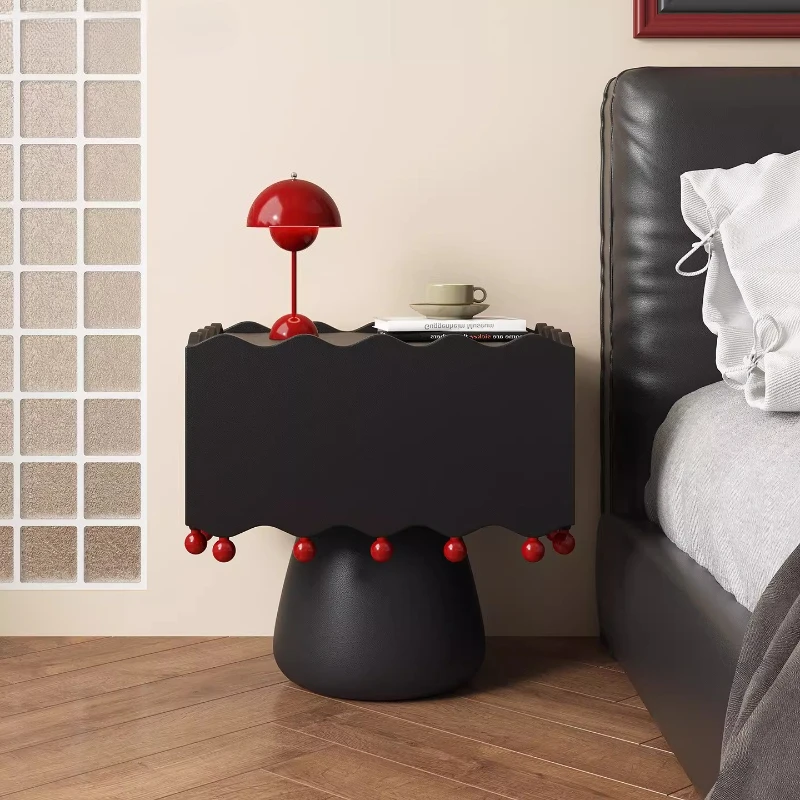 

Trendy Decor Bedside Table Mid Century Modern Bedroom Nordic Low Bedside Table Luxury Corner Mesitas De Noche Home Furniture