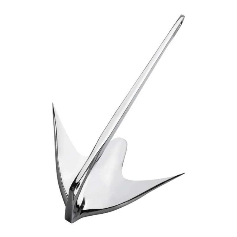 

Stainless steel anchor, large grip anchor, five accessories bruce fishing boat anchor for yachts
