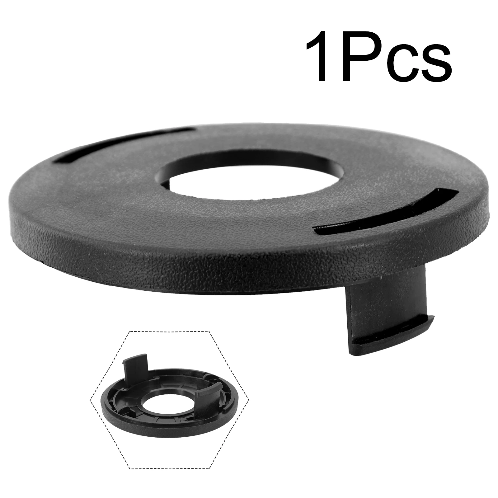 

1Pc Trimmer Head Cap Replacement Base Cover Accessory Tool Part Practical Lawn Mower Yard Garden Outdoor Nylon Cover