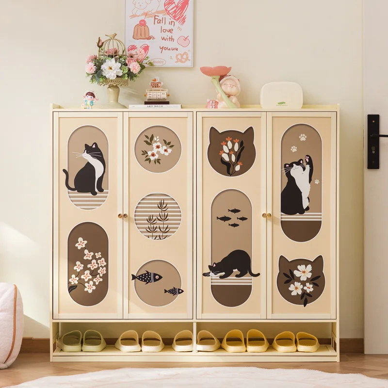 

Shoe cabinet Home entrance Multi-layer entrance Large capacity storage Shoe rack Storage cabinet