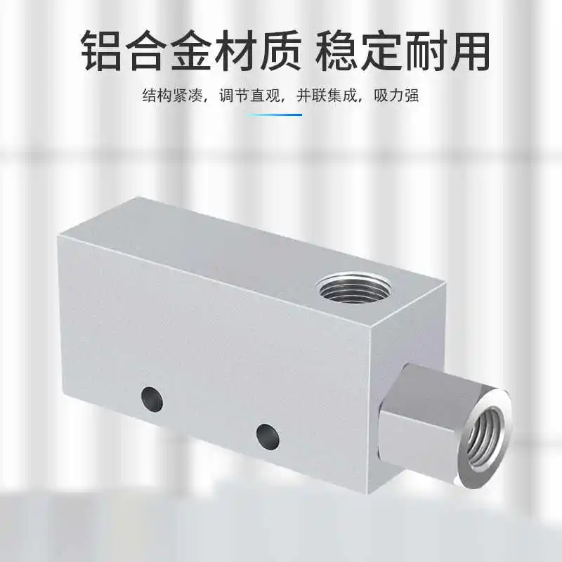 

Vacuum Ejector Compressed Vacuum Generator CV-10HS Pneumatic Air Exhaust Valve And Fitting
