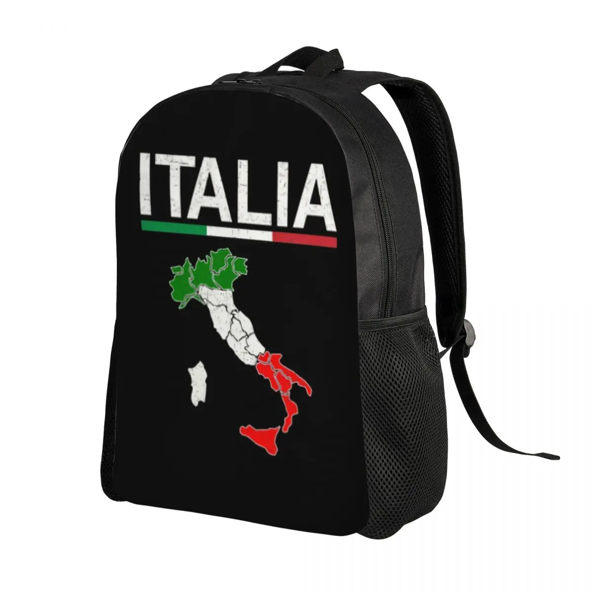 Italien Flagge italienische Karte Laptop Rucksack Frauen Männer Mode Bücher tasche für Schule College-Student patriotischen Stolz Taschen