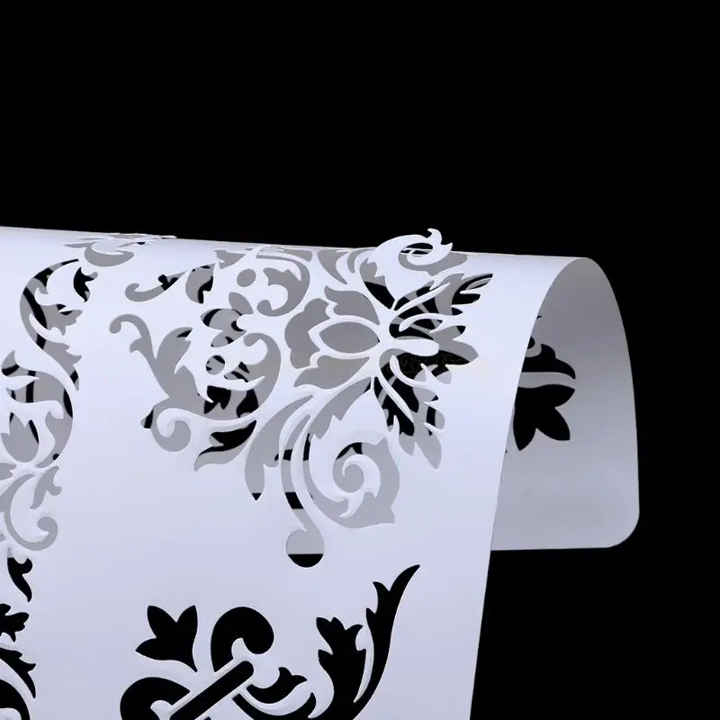 Scrapbooking estêncos camadas