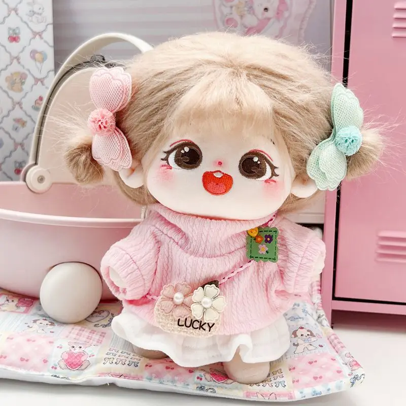 

Детская одежда 20 см, платья с клубничным муссом, зимние свитера, плюшевые игрушки, хлопковые куклы