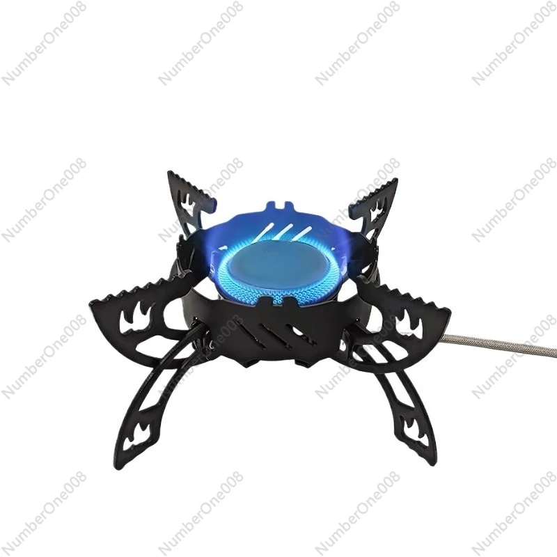 

Folding outdoor portable super windproof burner outdoor split gas boiling water stove