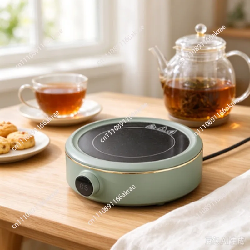Electric ceramic stove base, glass health pot, flower teapot, water set, complete set of tea set, cold kettle heating base