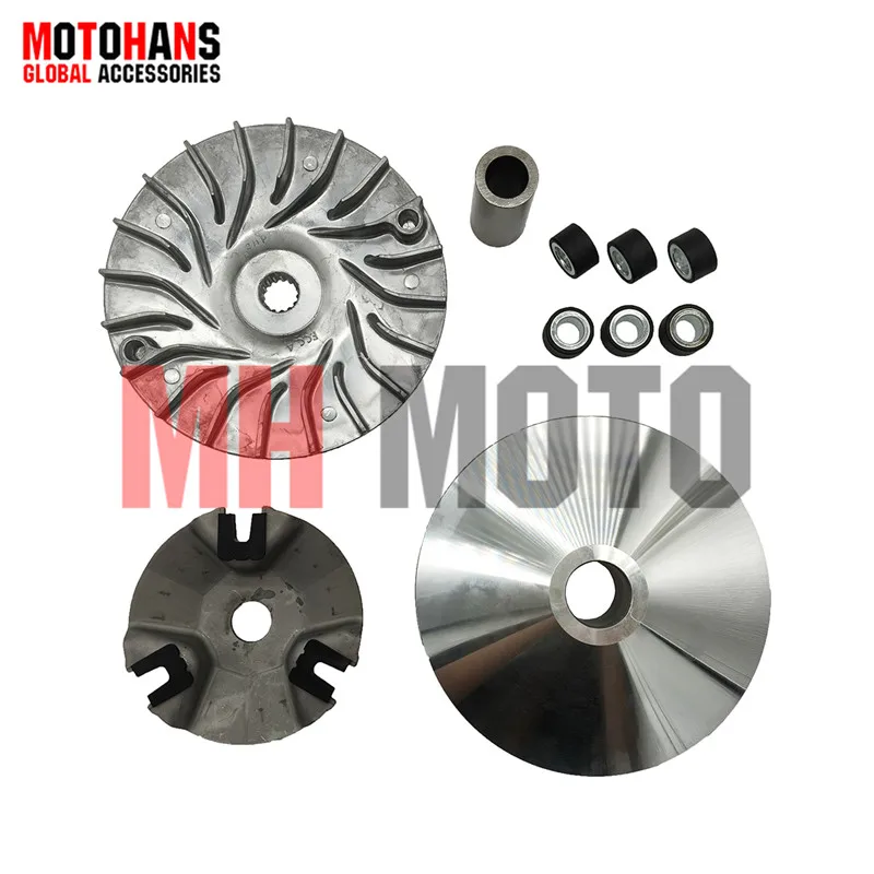 

RACING CVT FRONT VARIATOR CLUTCH KIT WITH ROLLER WEIGHT ACCESSORIES FOR YAMAHA NMAX150 15-20 NMAX150 ABS 15-20 GPD150 2DP