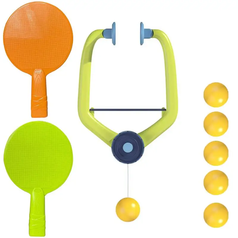 

PingPong Toys For Kids PingPong Set For Recreational Games Parent-child Interaction Toy Double Sparring Hand-Eye Coordination No