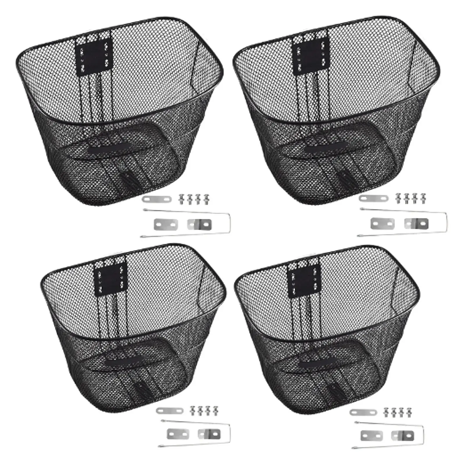 سلة أمامية للدراجة عالمية 20/22/24/26 بوصة سلة دراجة سلكية معدنية للدراجات الجبلية الخارجية دراجة قابلة للطي للتسوق