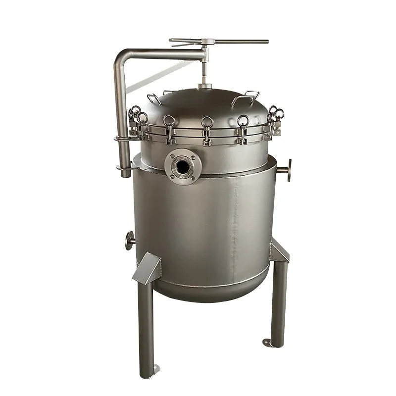 Industrial Water/Oil Treatment Filtration Impurities Suspension Stainless Steel Multi-Bag Filter