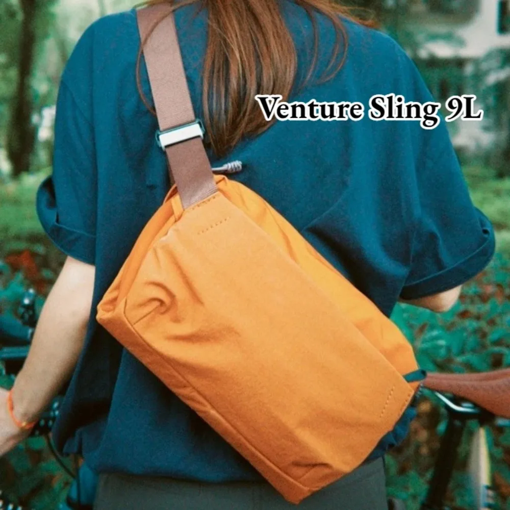 Brand Discount Venture Sling 9L Crossbody Bag Lightweight Water Resistant Travel Carry Pack Outdoor Hiking Commuter Shoulder Bag
