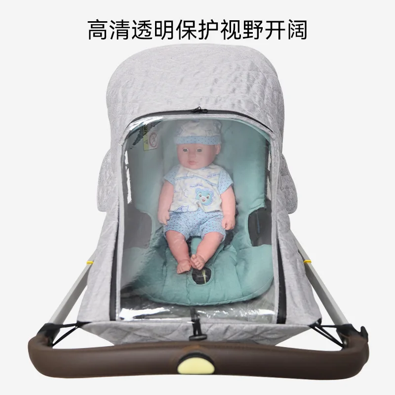 DOONA pram windproof warm rain cover cold cover safety seat windshield autumn and winter baby stroller accessories