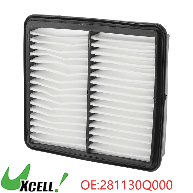 UXCELL Engine Air Filter for Hyundai Elantra 2007-2010 Long Life Element Filter Air Cleaner No.281130Q000/281132H000 1 Pcs