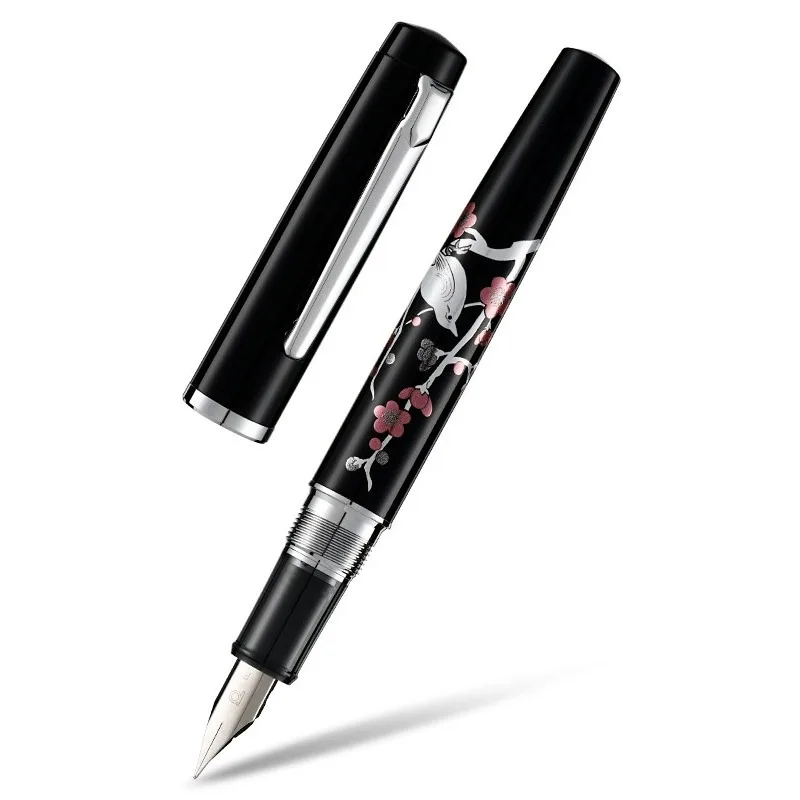 PLATINUM PROCYON Senkaku Wave Fountain Pen High Quality with Clip Pen Stationery Business Writing Gifts Japan Writing Ink PEN