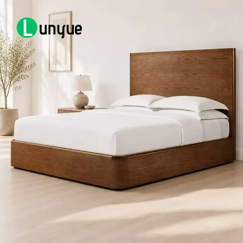 Modern Platform Bed Frame Sturdy Bedroom Furniture Set for Home Minimalist Design Durable Support Easy Assembly