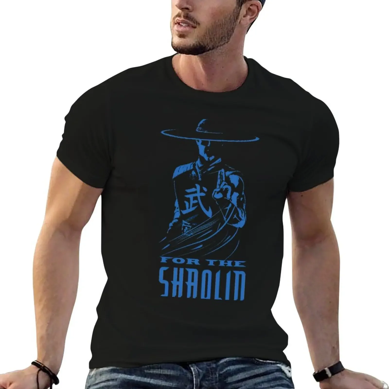 

Mortal Kombat Kung Lao For The Shaolin T-Shirt T-shirts man graphic tee shirt funny gifts summer clothes T-shirts for men cotton