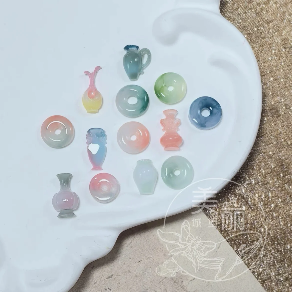 10g geschnitztes Gel für Nagelform UV Gel Kristallkleber durchscheinend 3D Acrylform Werkzeugset Pro Nail Saloon DIY Silikon Nail Art Gule