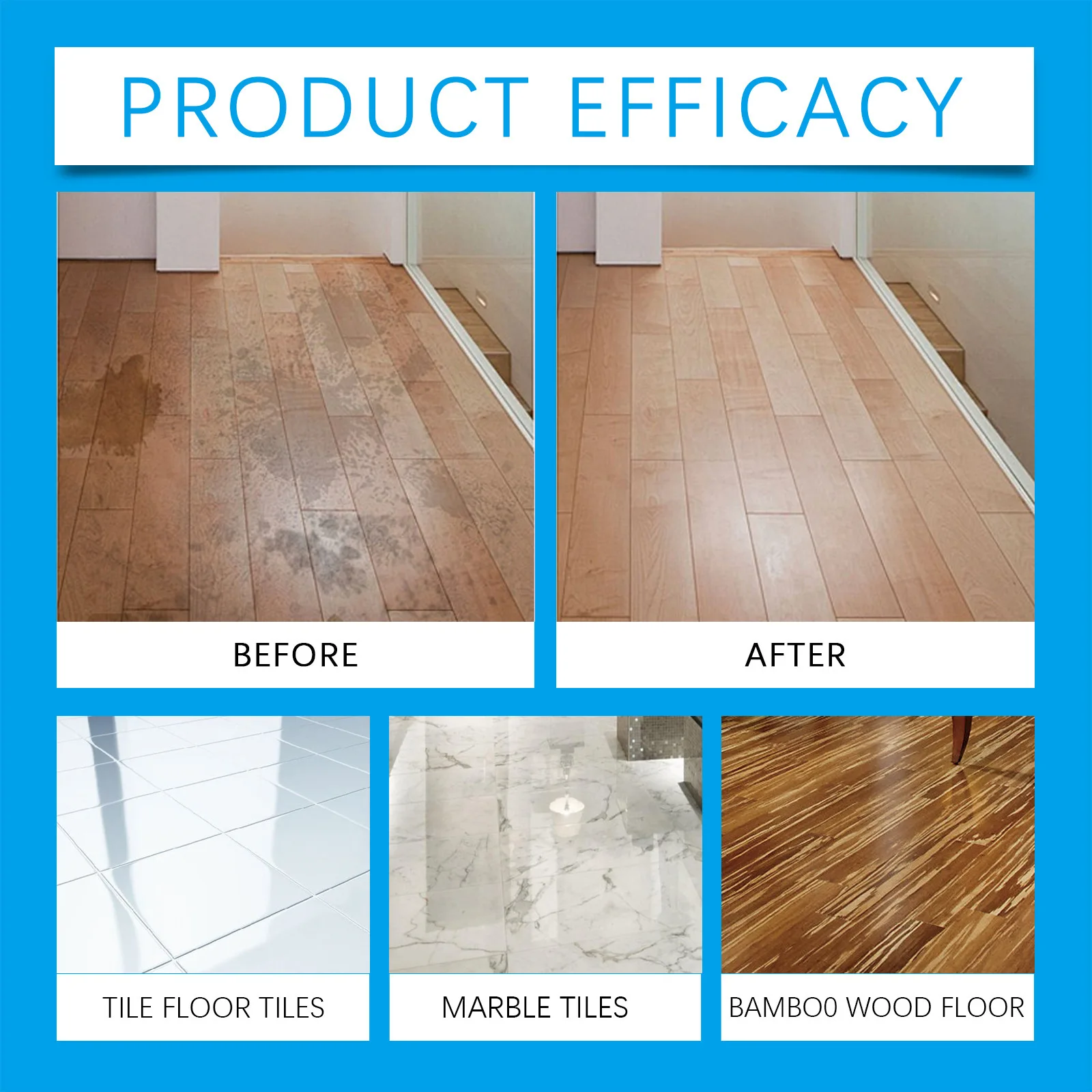 Floor Cleaning Tablets Floor Dirts Stains Remover Tile Descaling Brightening Ceramic Decontamination Floor Cleaner Detergent