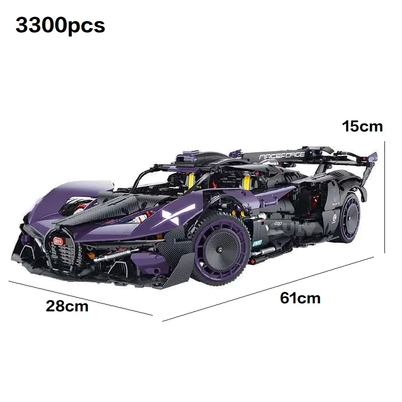 

В НАЛИЧИИ 10643, технический радиоуправляемый спортивный автомобиль, строительные блоки, кирпичи, сборная модель, образовательная модель на Хэллоуин, рождественские подарки