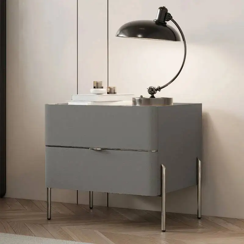 

Headboard Table Bed China Drawer Open Cabinets Auxiliary Side Room Tables Rooms Bedside Nightstands Cheap Mueble Minimalist Sofa