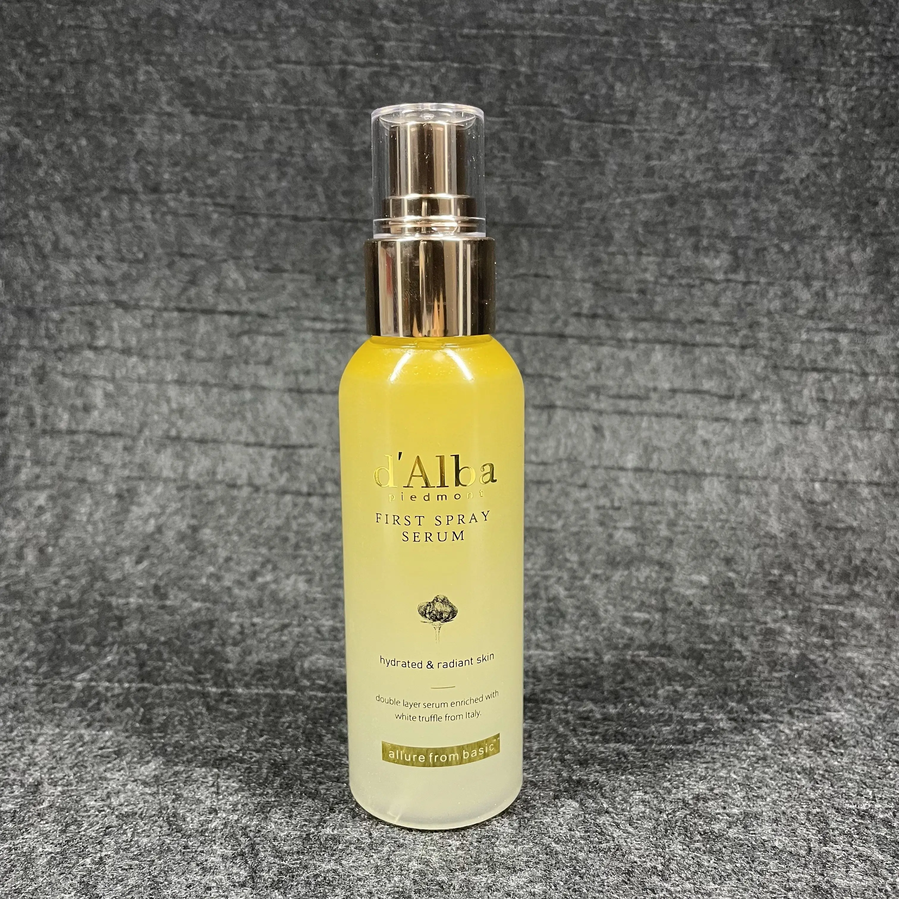 d'alba Italian White Truffle First Spray Serum, Vegan Skin Care, Light-weight Face Moisturizer,(3.38 fl oz.) 100ml