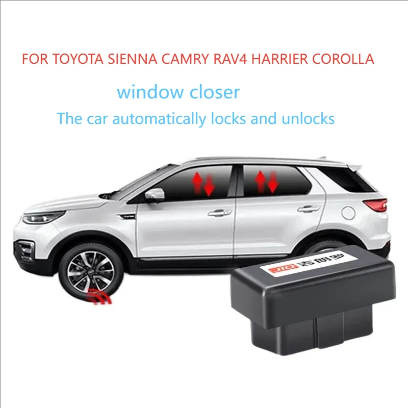 

Window Lifter Power Window Open Close For Toyota Sienna Camry Rav4 Harrier Corolla OBDII Car Auto Speed Lock Electric