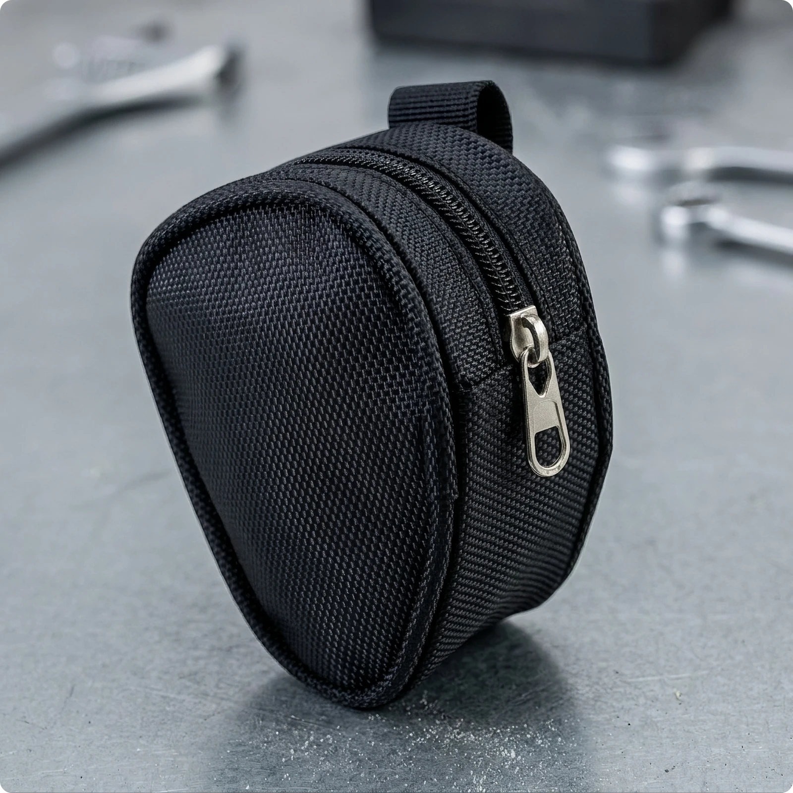 Wear Resistant Disc Brake Lock Bag | Heavy-Duty 1680D Oxford Cloth, Compact droplet shape, Disc Lock Bag, for Motorcycles