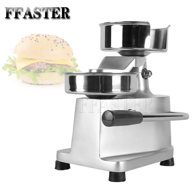 

Burger Press Burger Patty Maker Dia 100/130/150mm Hamburger Presser Machine With 500pcs Burger Paper Manual Kitchen Gadgets