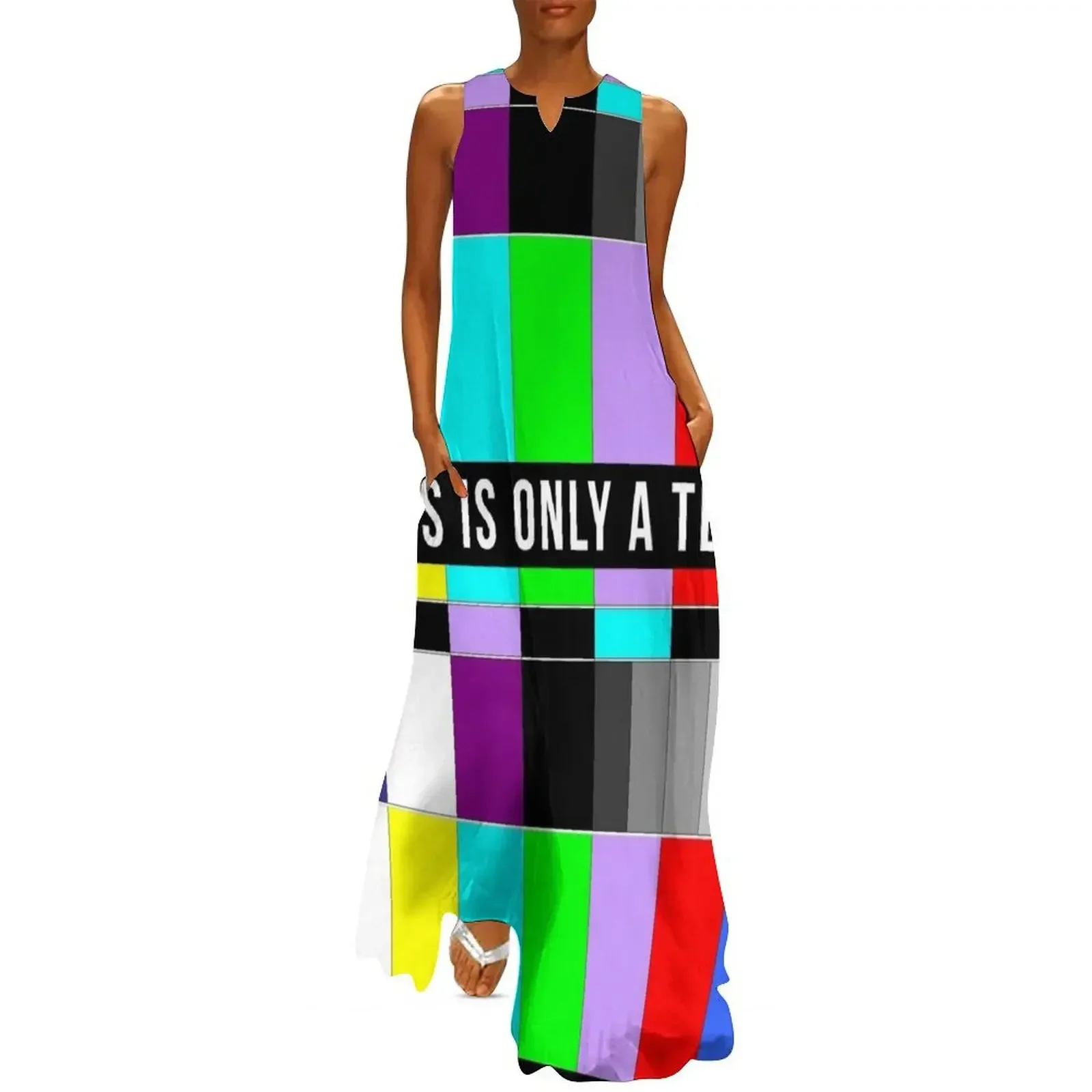 

This Is Only A Test - No Signal Long Dress dresses for special events beach outfits for women african dresses for woman Dress