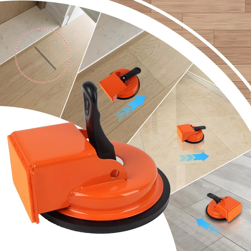 Heavy Duty Floor Gap Fixer Tool,Made Of Iron And Reinforced Suction Cups，Easy To Use，The Suction Cup Is Stable
