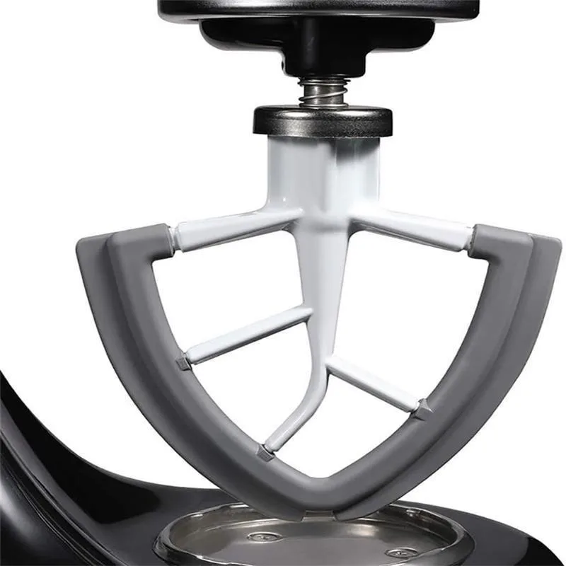 4.5-5QT Flat Beater Blade with Silicone Edges Bowl Scraper Compatible with KitchenAid Accessories - Image 5
